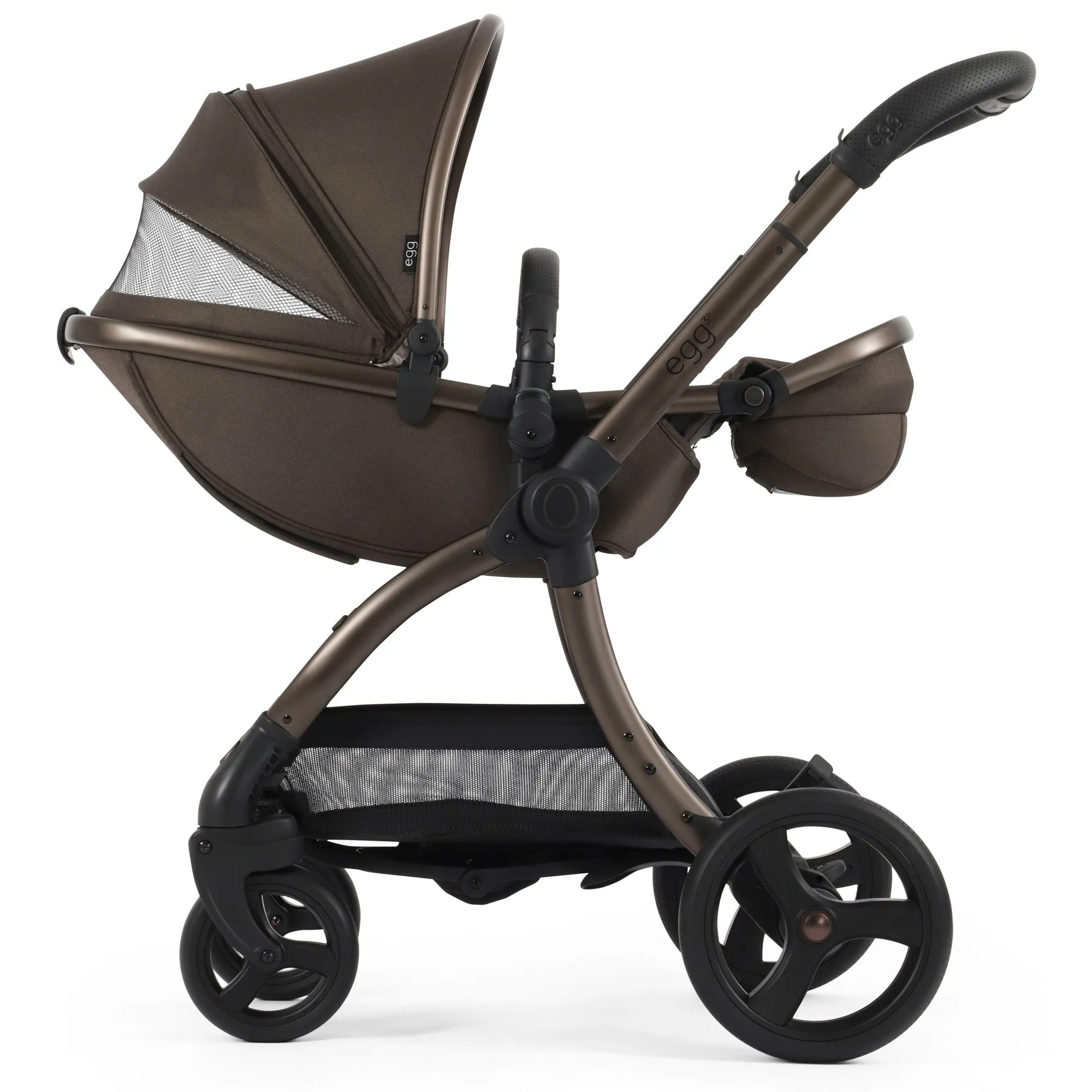 egg3 Stroller in Chocolate Velvet