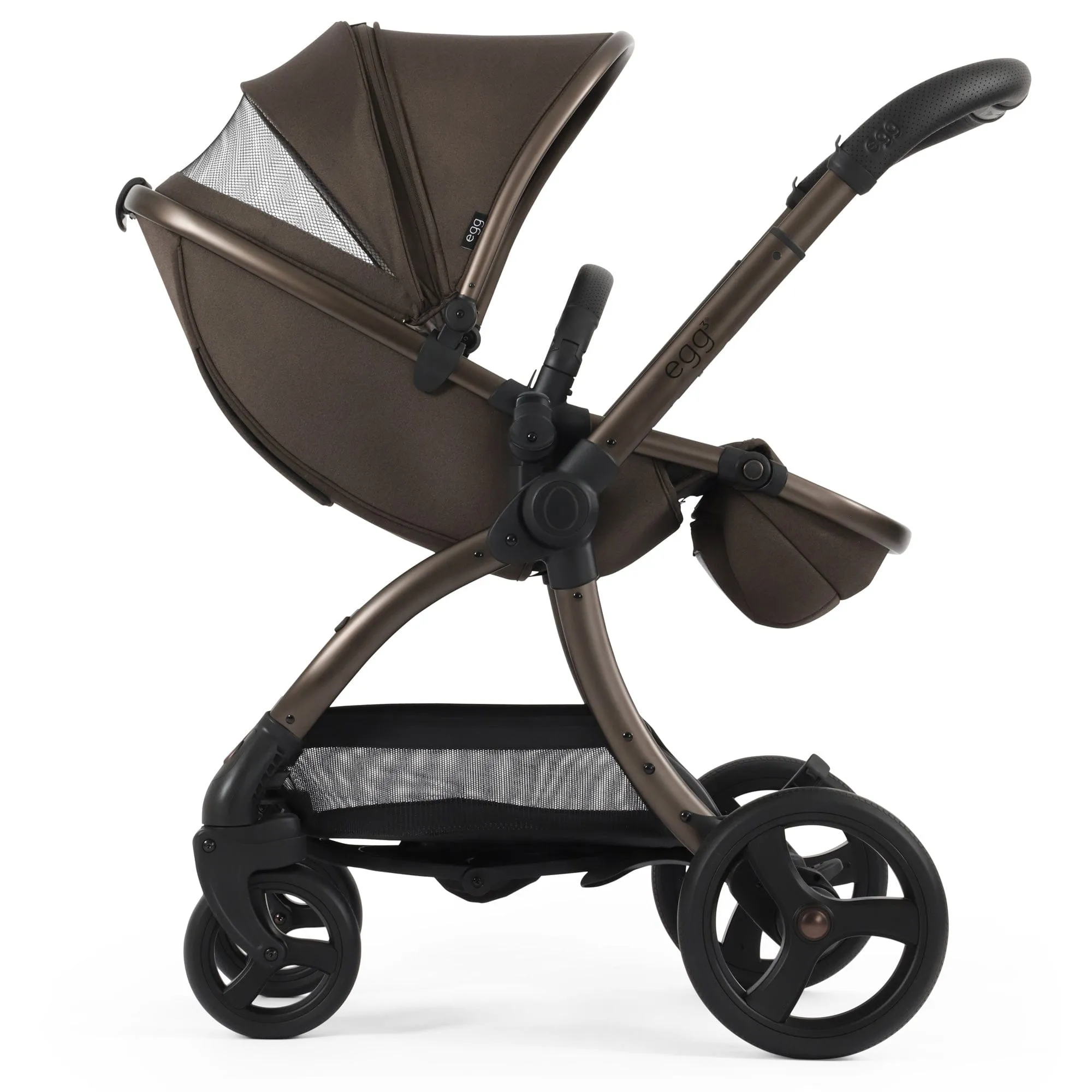 egg3 Stroller in Chocolate Velvet