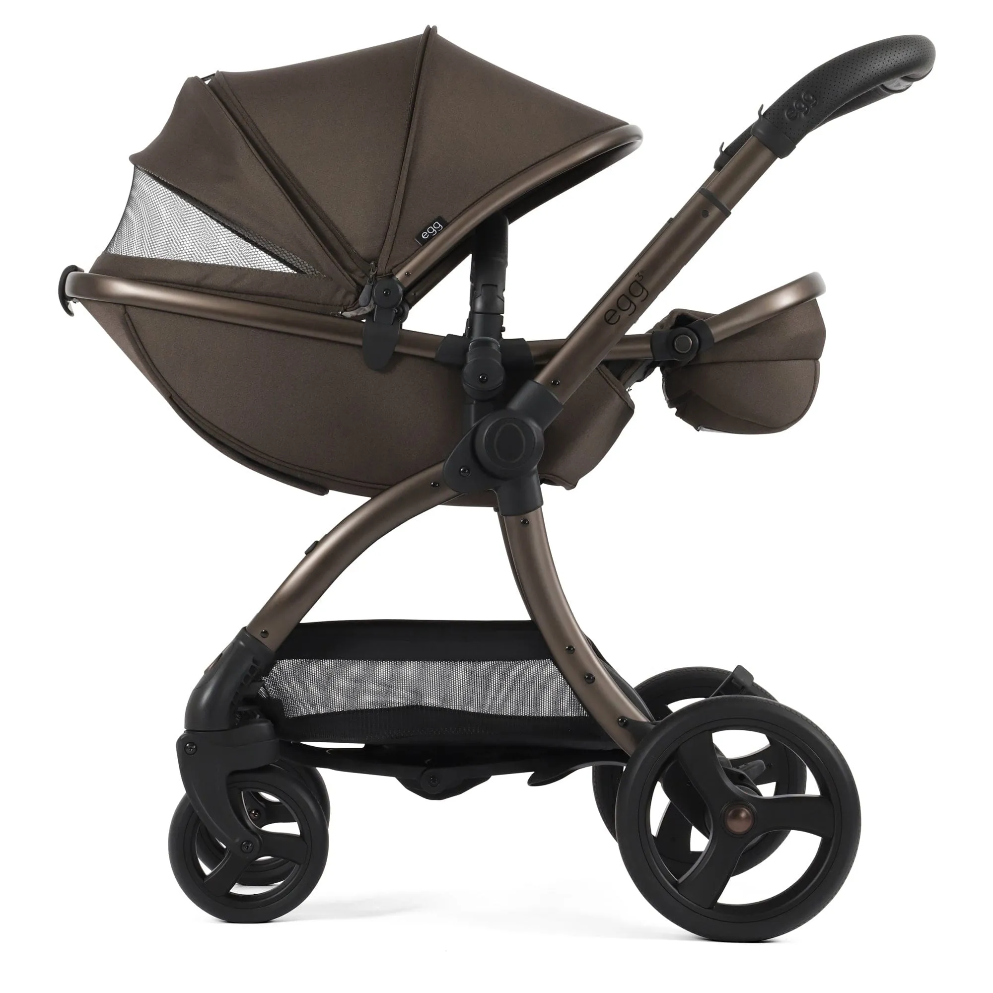 egg3 Stroller in Chocolate Velvet