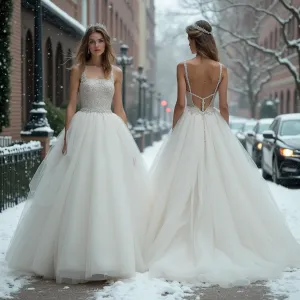 Elegant Wedding Dresses Custom made Formal Bridal Grown 2025 Vestido De Noiva