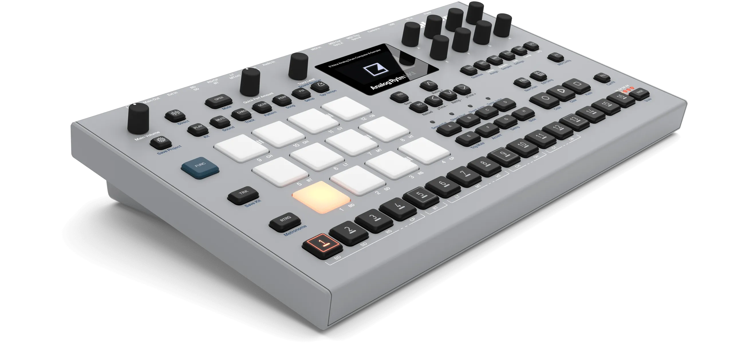 Elektron Analog Rytm MkII, mint condition