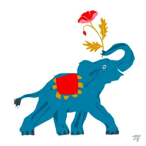 ELEPHANT LIMITED EDITION FINE ART GICLEE PRINT