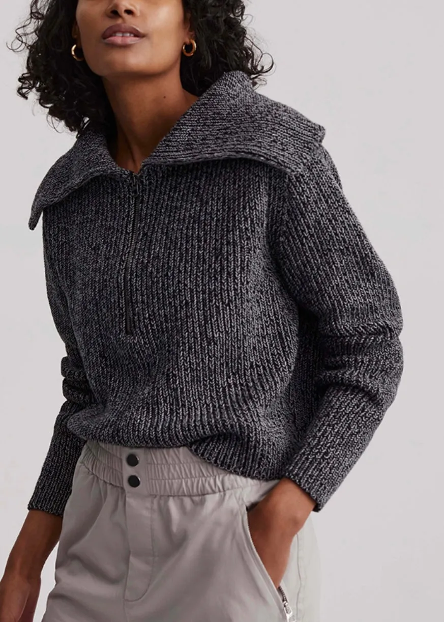 Elise Half Zip Knit