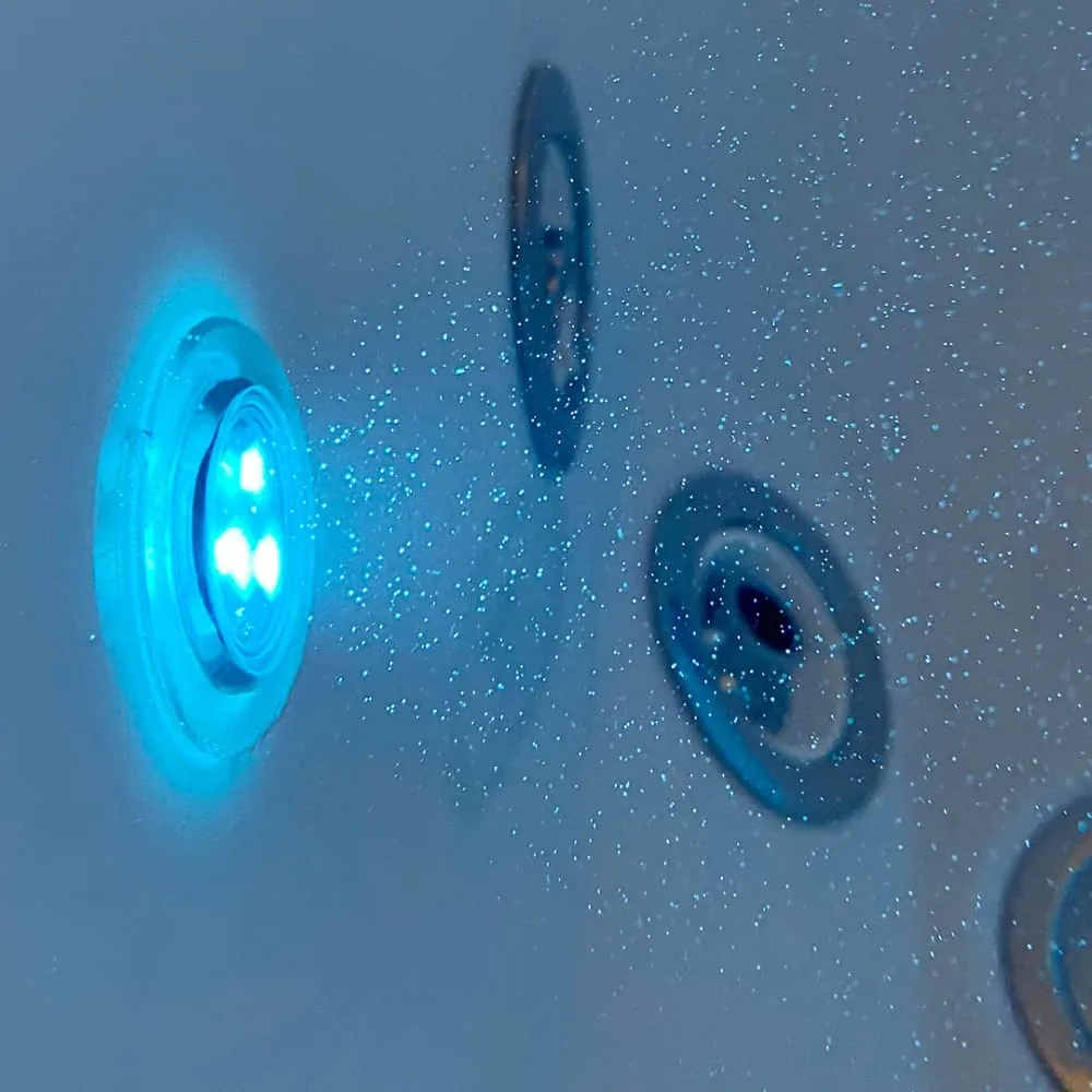 Elite Acrylic Hydro Massage Microbubble Walk-In Tub, Inward Swing Door, 2 Piece Fast Fill Faucet, Left 2" Dual Drain