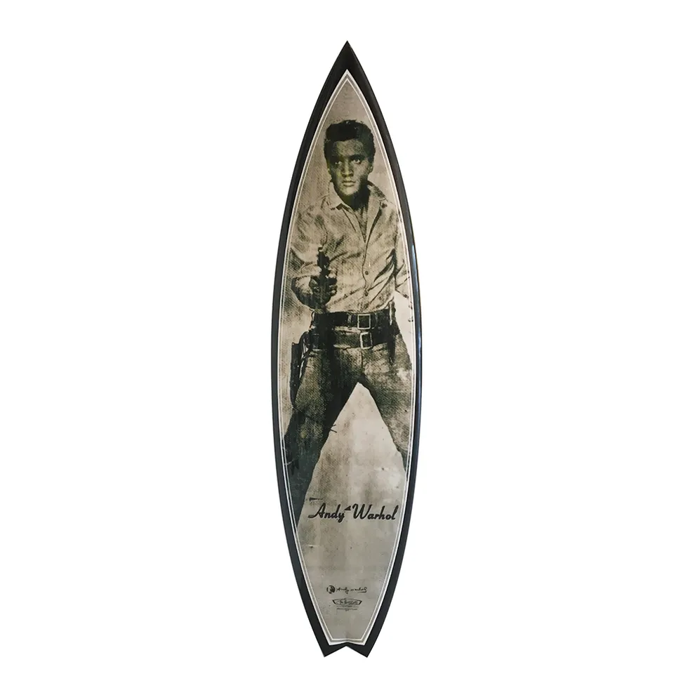 Elvis Surfboard by Andy Warhol