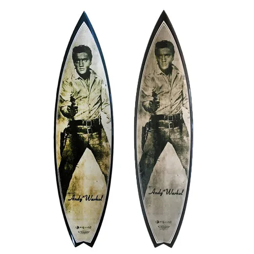 Elvis Surfboard by Andy Warhol