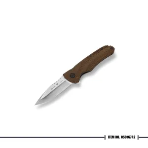 [End of Season Sale 🎉🛒] Buck 0841BRS1-B Sprint Pro, Burlap Micarta