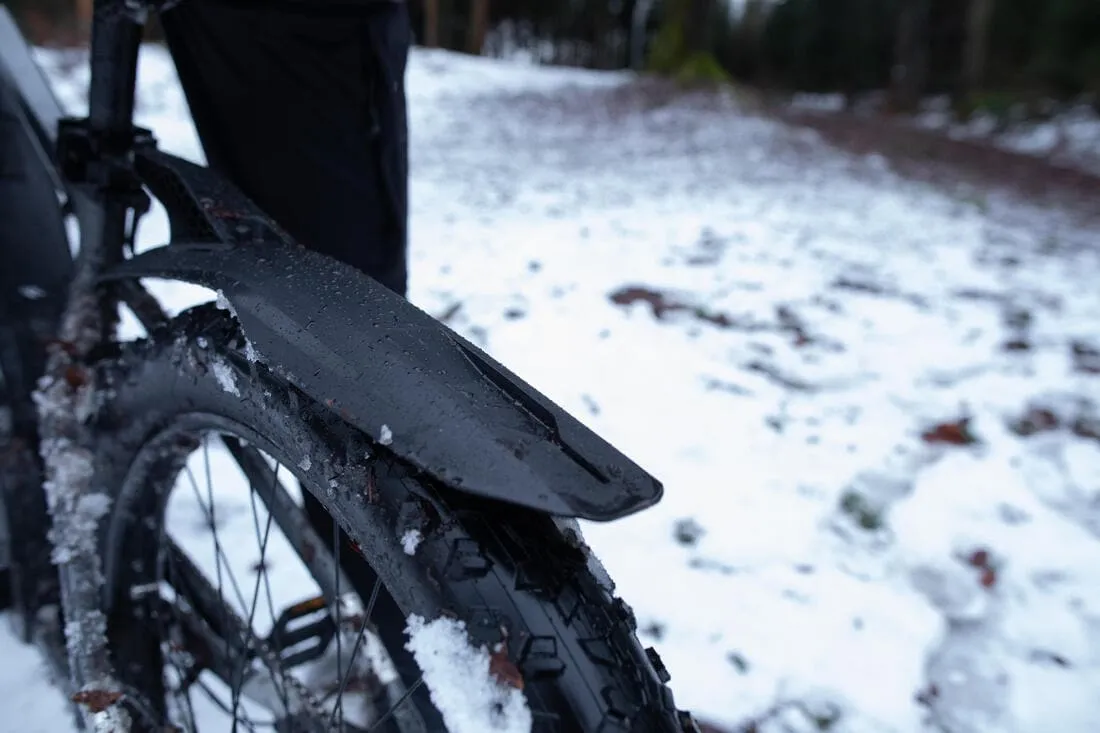ENSEMBLE KIT GARDE-BOUE VÉLO VTT AVANT & ARRIÈRE RIGIDE 26" - 27,5" - 29"