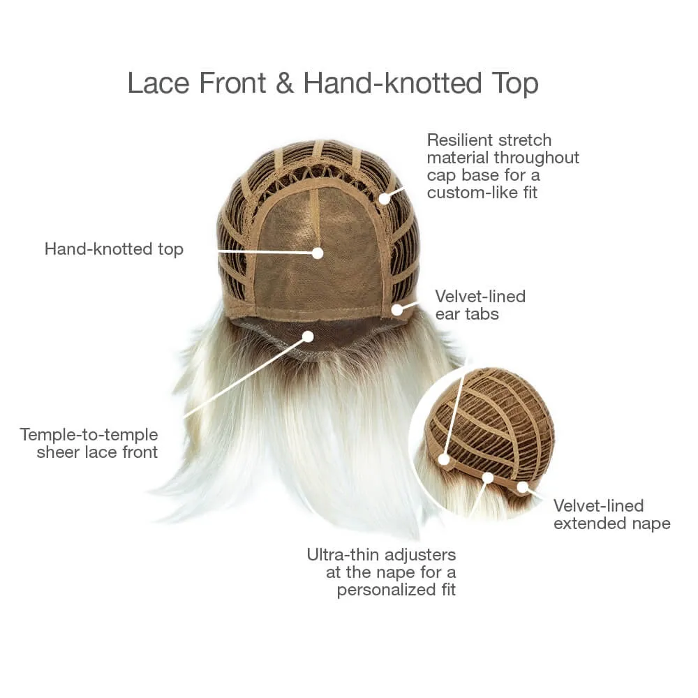 Epic by Gabor (Lace Front-Hand Tied Top Wig)