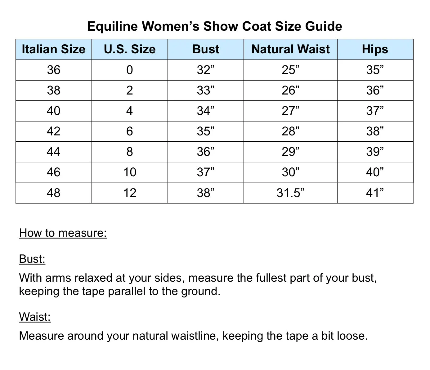 Equiline Hayley Hunter Competition Jacket