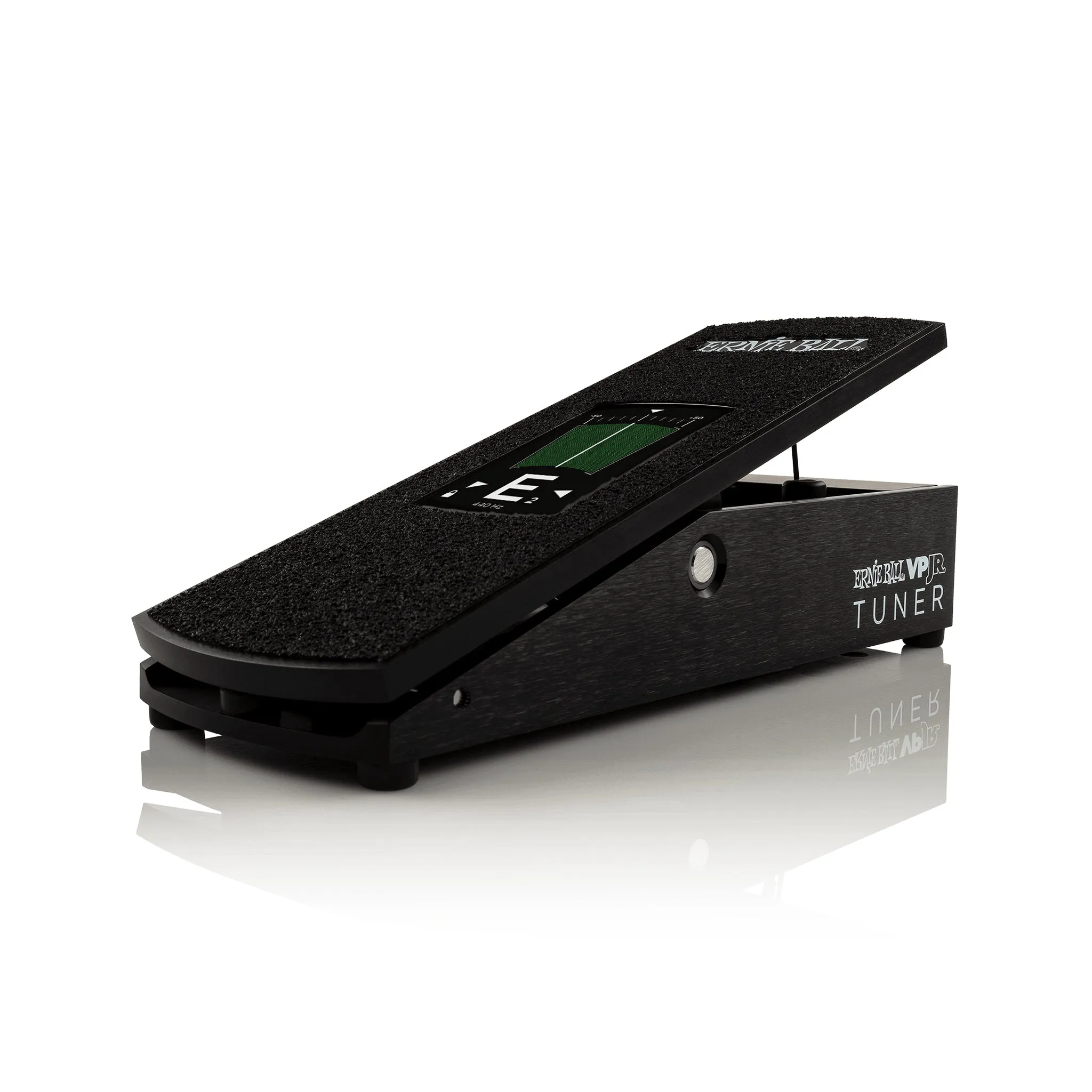 Ernie Ball VPJR Tuner/Volume Guitar Pedal, Black