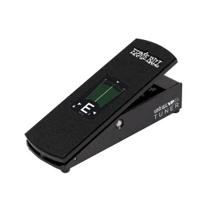 Ernie Ball VPJR Tuner/Volume Guitar Pedal, Black