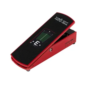 Ernie Ball VPJR Tuner/Volume Guitar Pedal, Red