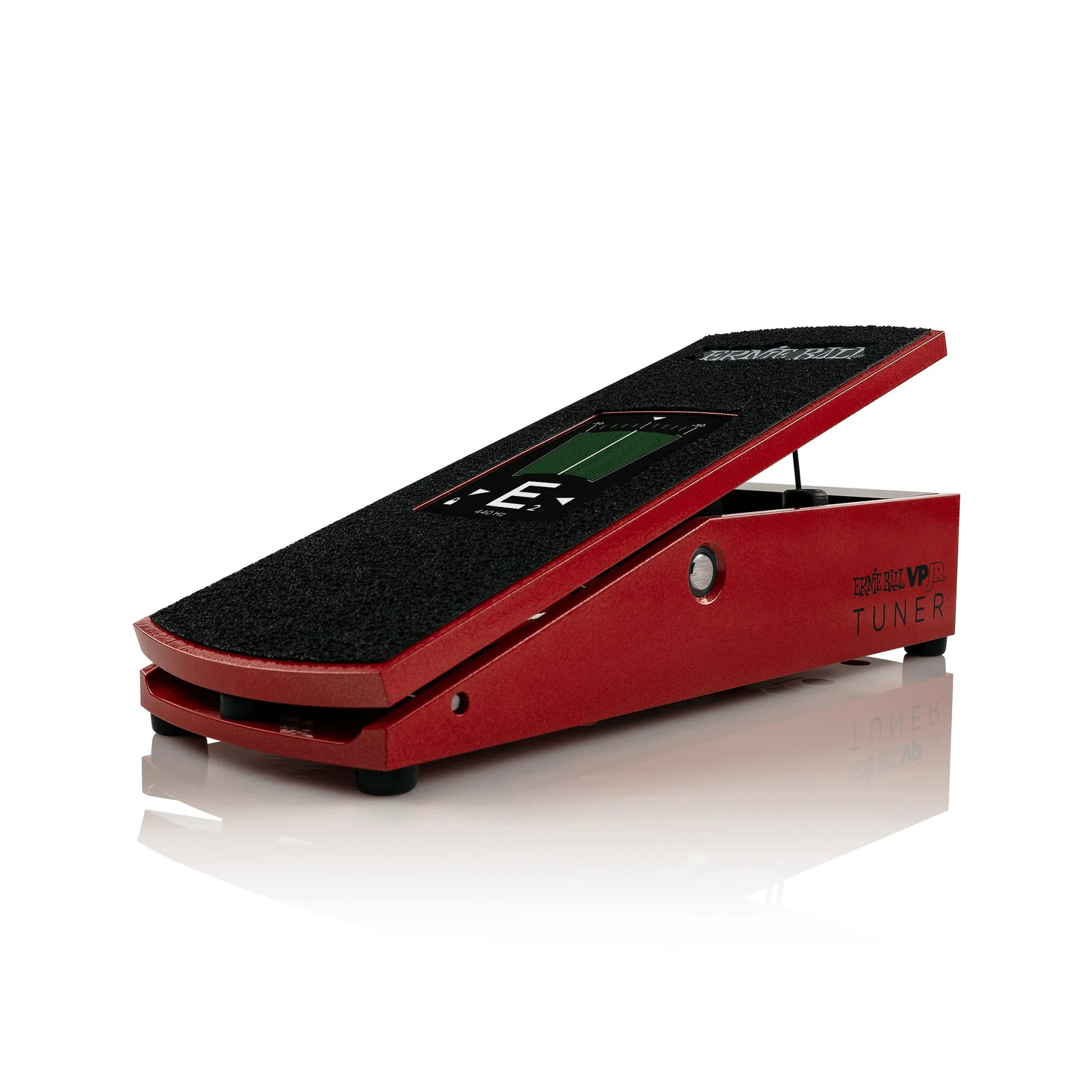 Ernie Ball VPJR Tuner/Volume Guitar Pedal, Red
