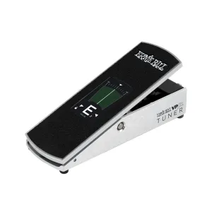Ernie Ball VPJR Tuner/Volume Guitar Pedal, Silver