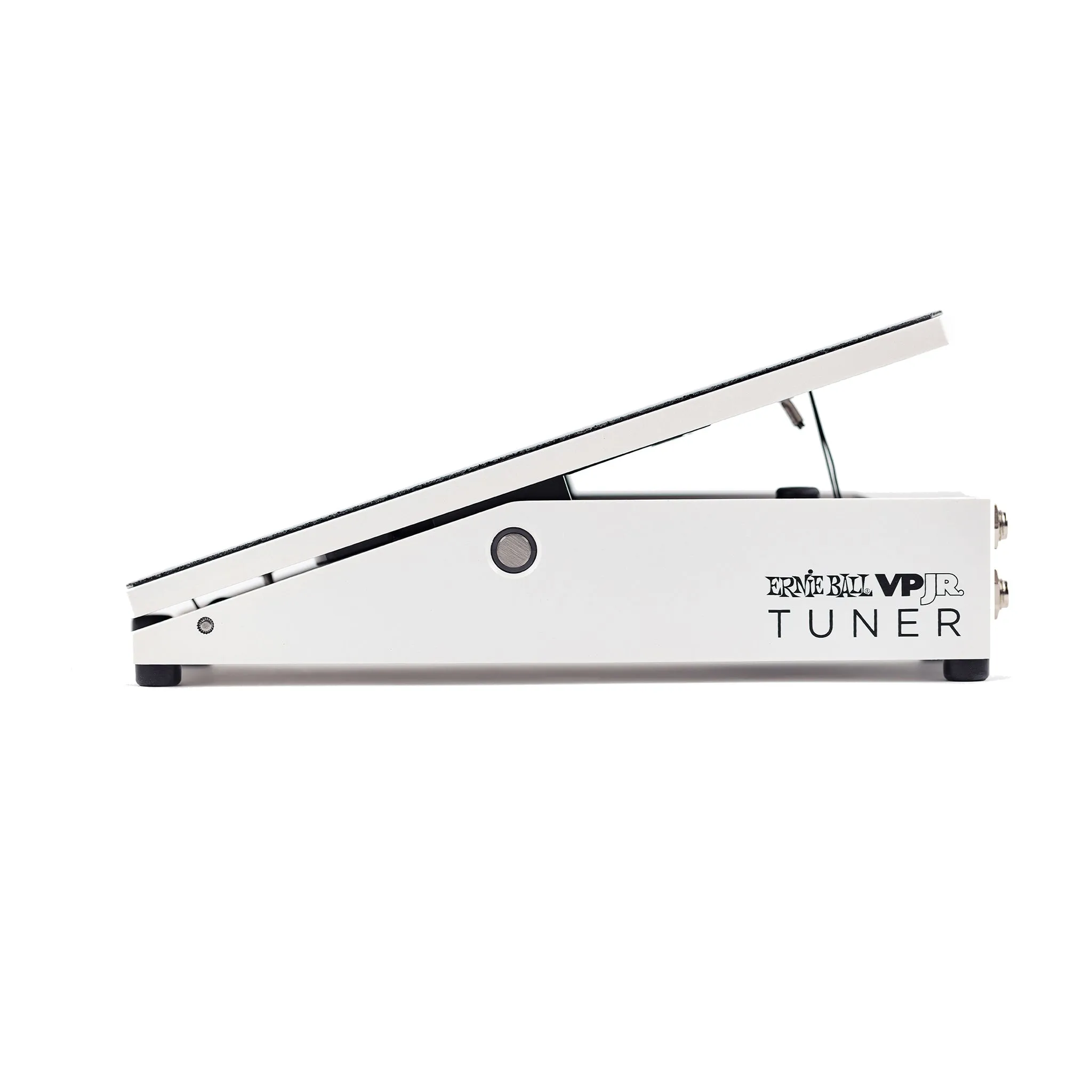 Ernie Ball VPJR Tuner/Volume Guitar Pedal, White
