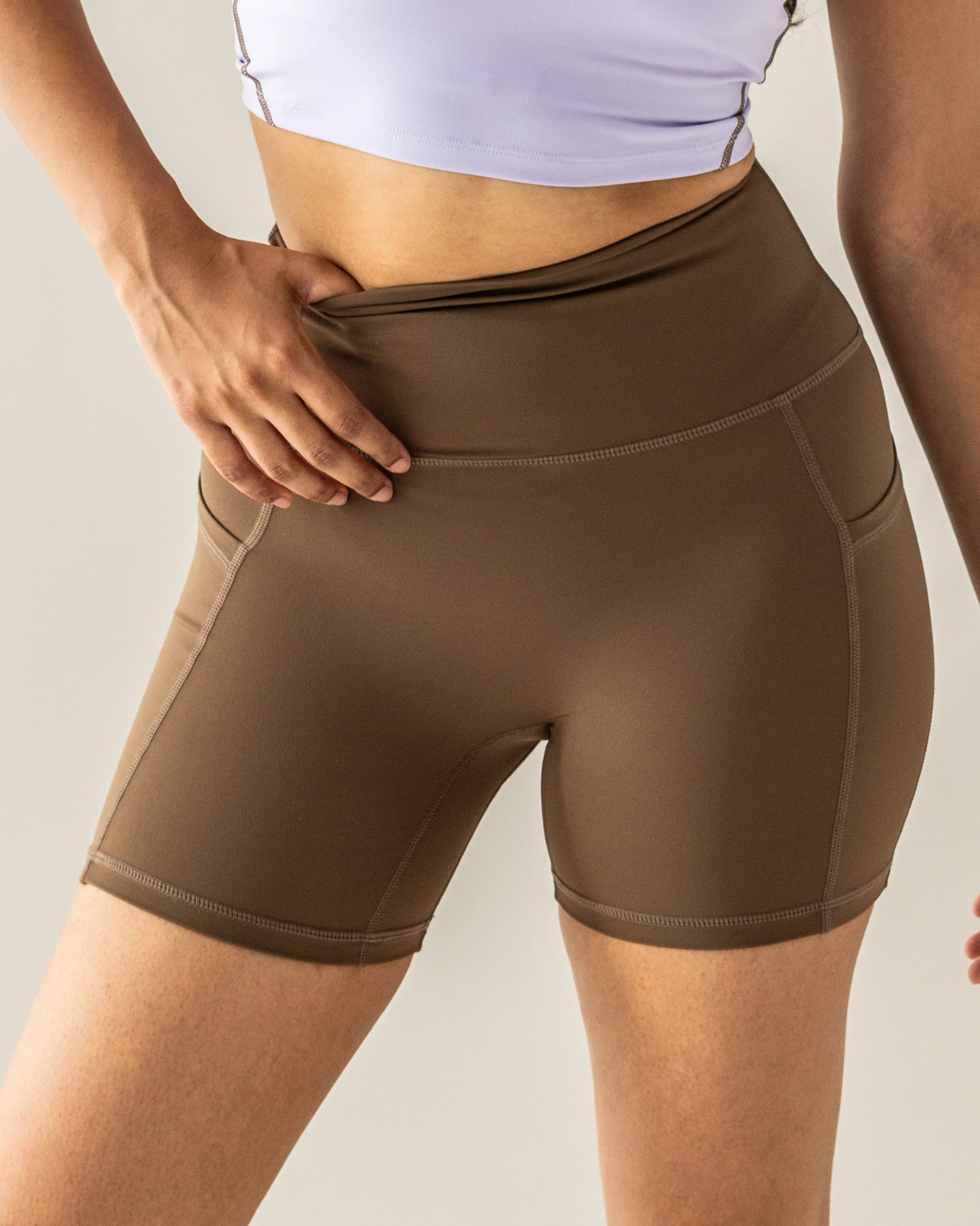 Espresso Pocket Shorts