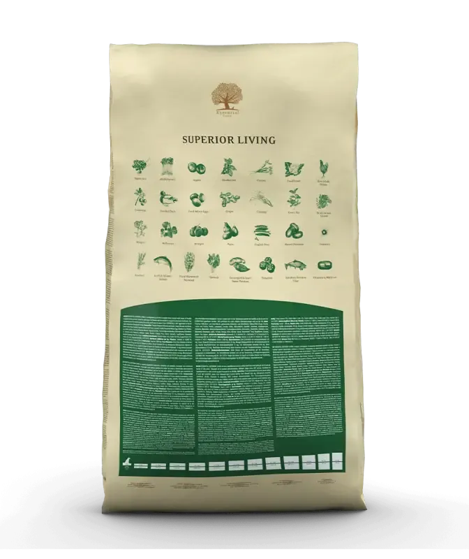 ESSENTIAL 'SUPERIOR LIVING' 10KG DOG FOOD