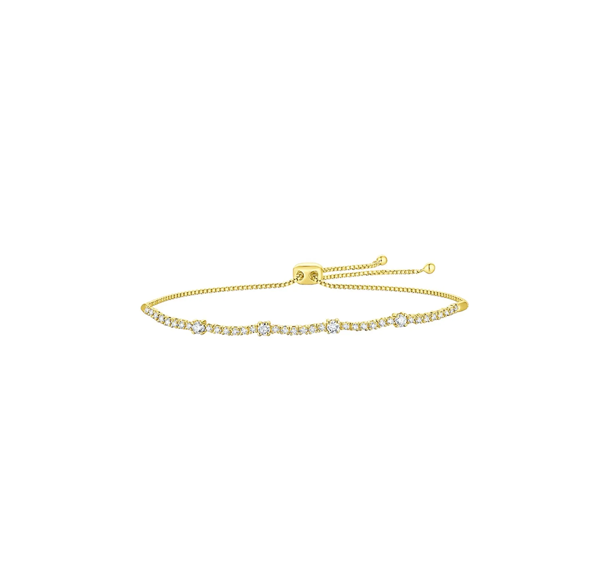 Essentials 0.67ct Fancy Bracelet <br> BL-00257WHT