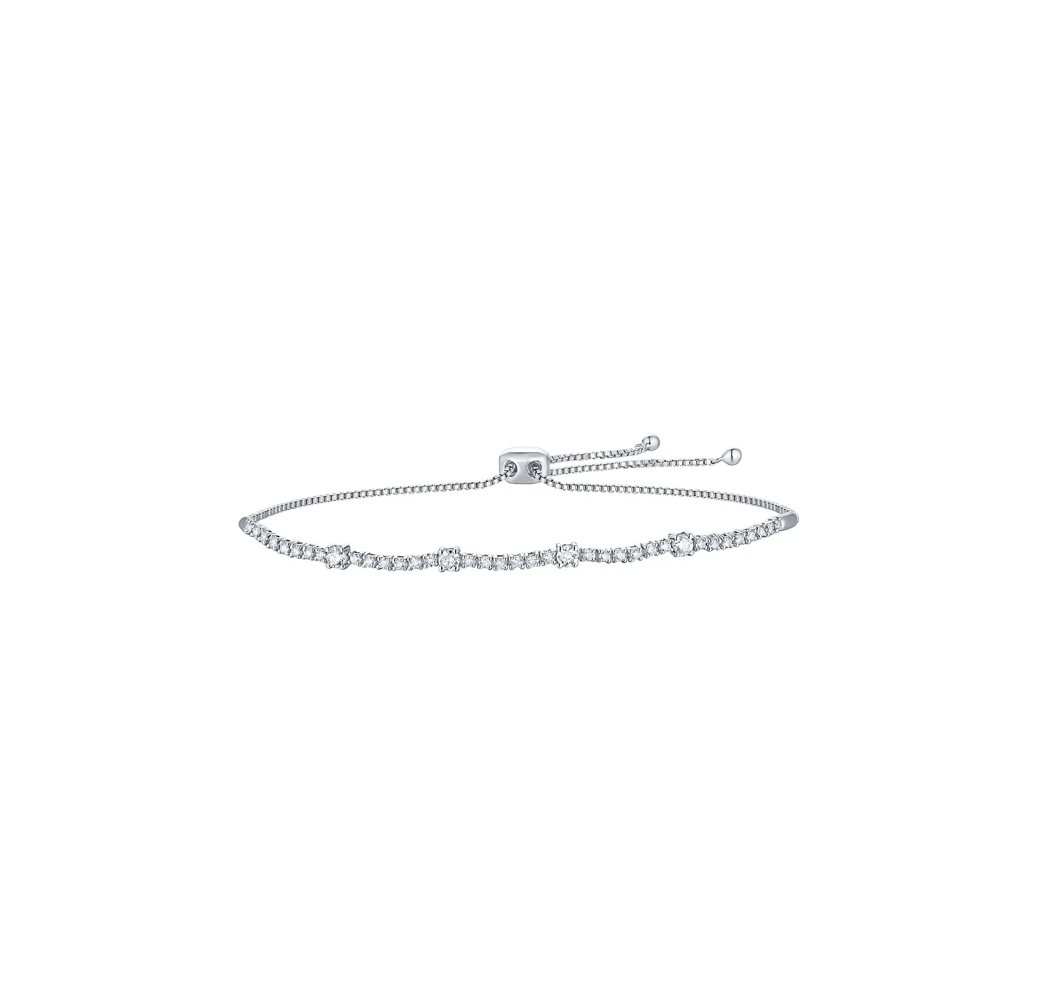 Essentials 0.67ct Fancy Bracelet <br> BL-00257WHT