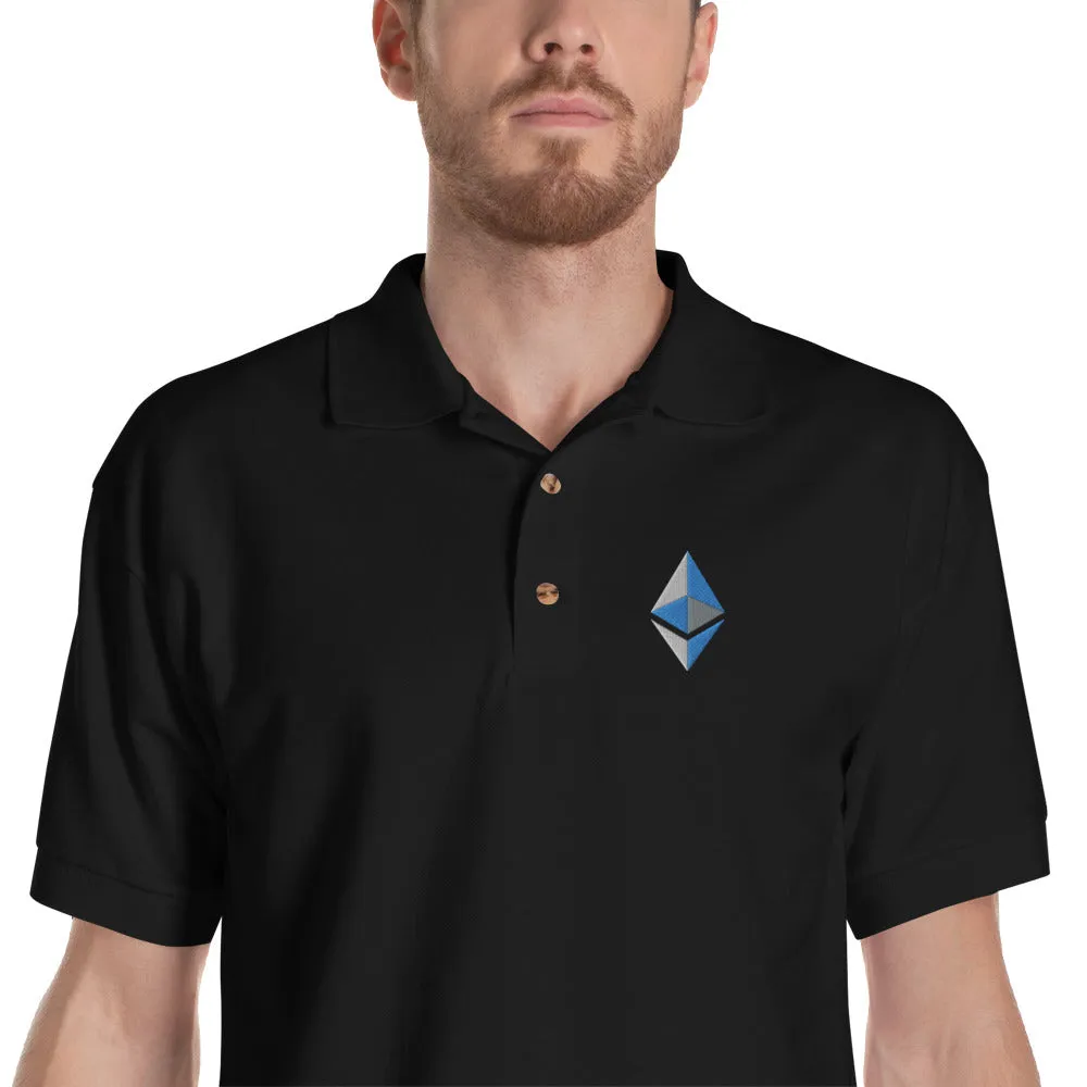 Ether Embroidered Polo Shirt