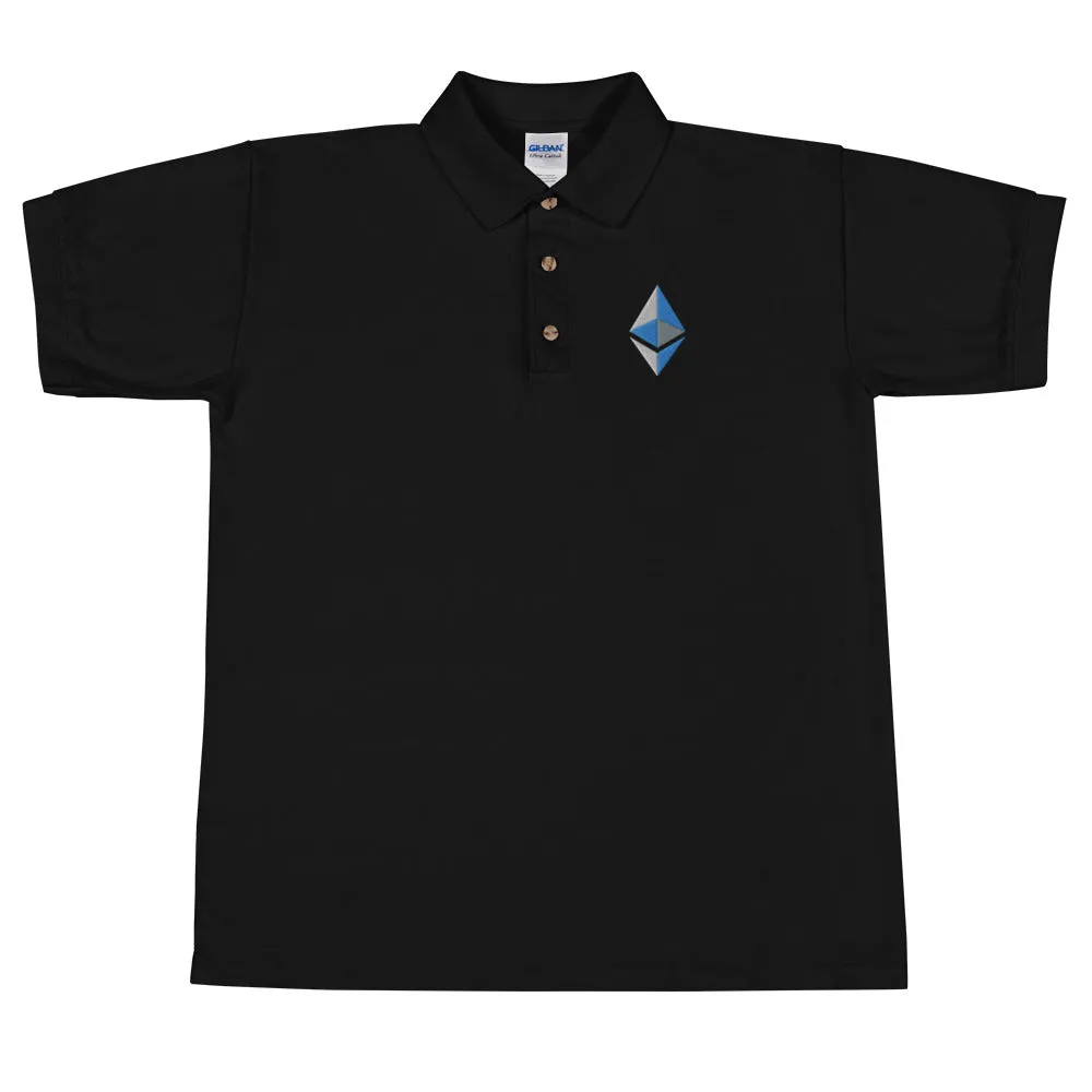 Ether Embroidered Polo Shirt
