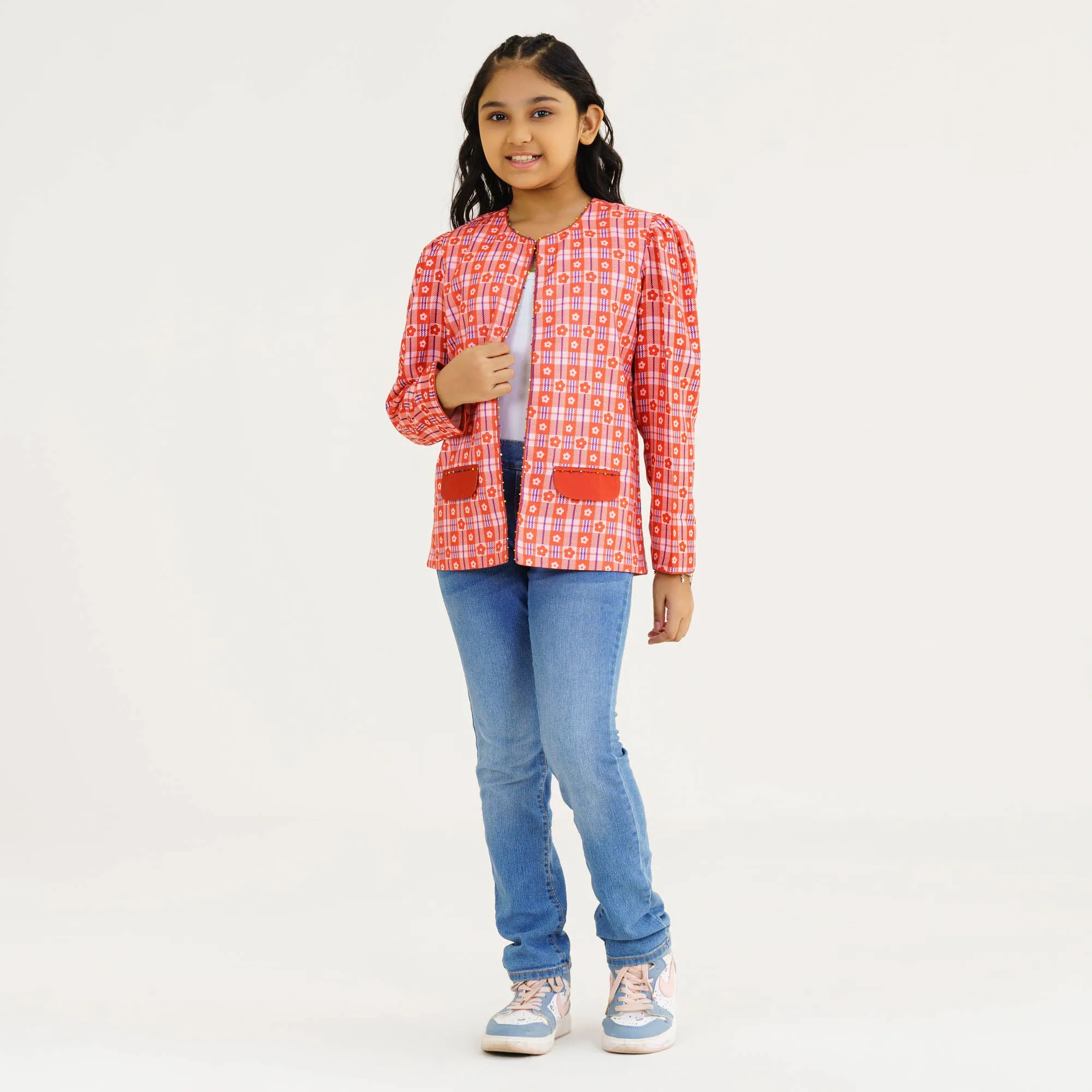 Ethnic Girls Jacket