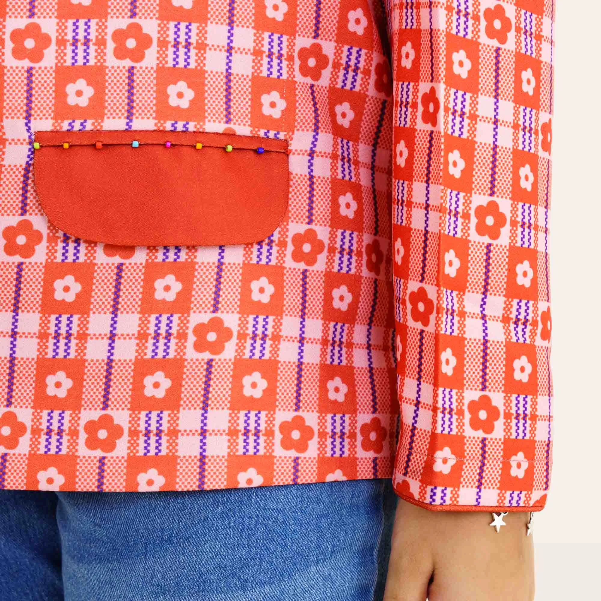 Ethnic Girls Jacket