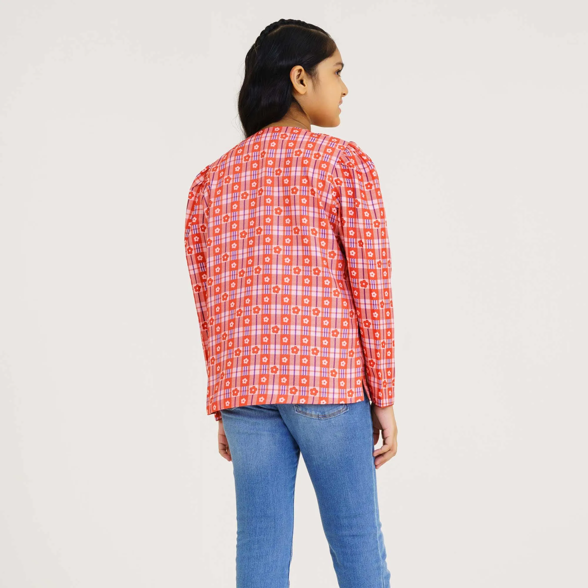 Ethnic Girls Jacket