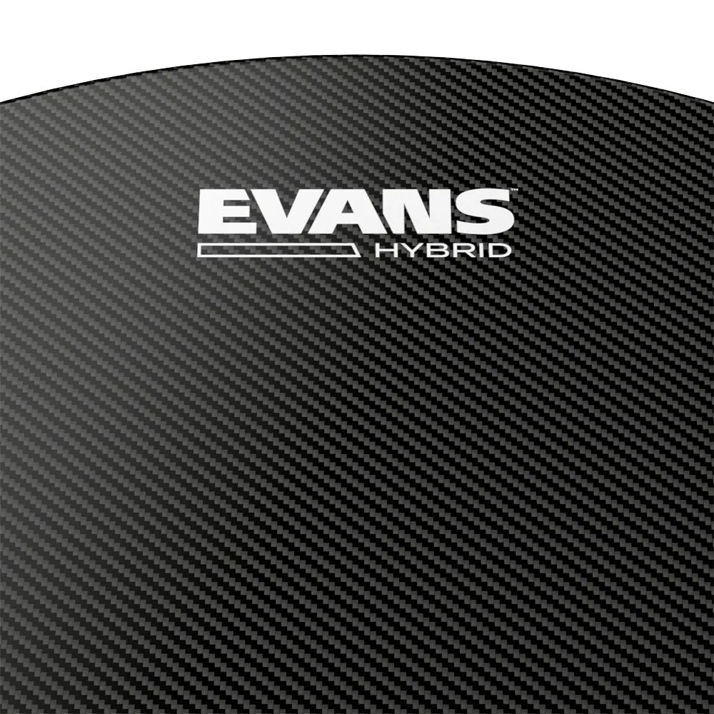 Evans 14" Hybrid Black Marching Snare Drum Batter Head SB14MHB