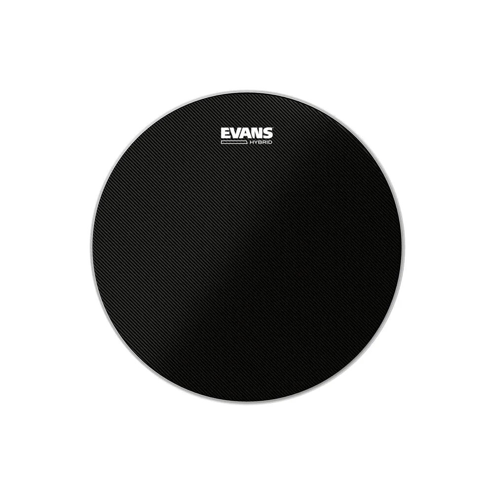 Evans 14" Hybrid Black Marching Snare Drum Batter Head SB14MHB