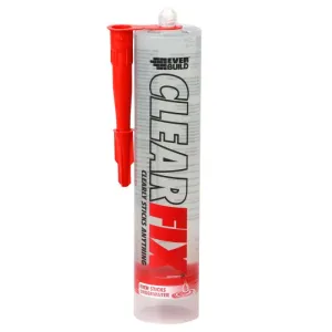Everbuild Clearfix Adhesive & Sealant- Crystal Clear