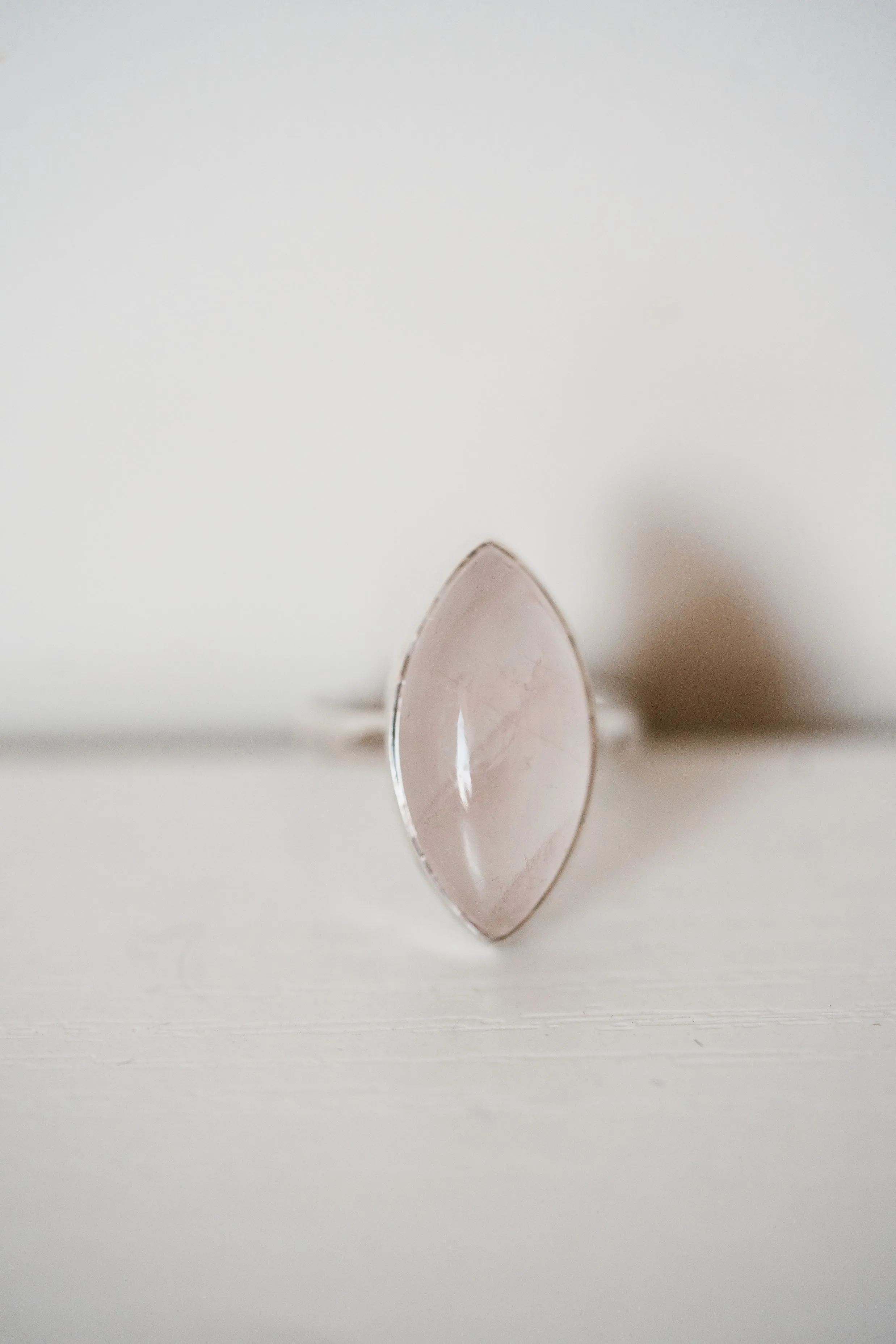 Everett Ring | Rose Quartz - FINAL SALE