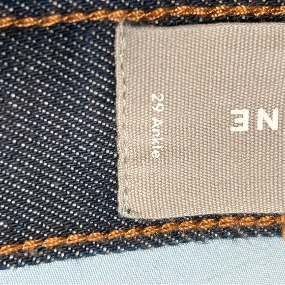 Everlane Ankle Jean in Deep Blue Size 29 NWOT