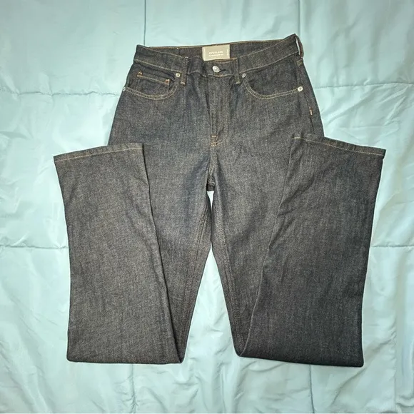 Everlane Ankle Jean in Deep Blue Size 29 NWOT