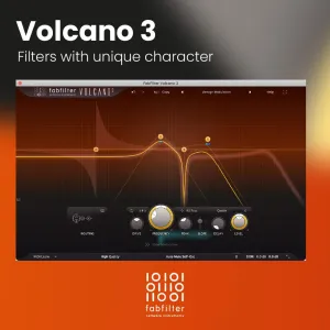 FabFilter Volcano 3 - Filters with unique character