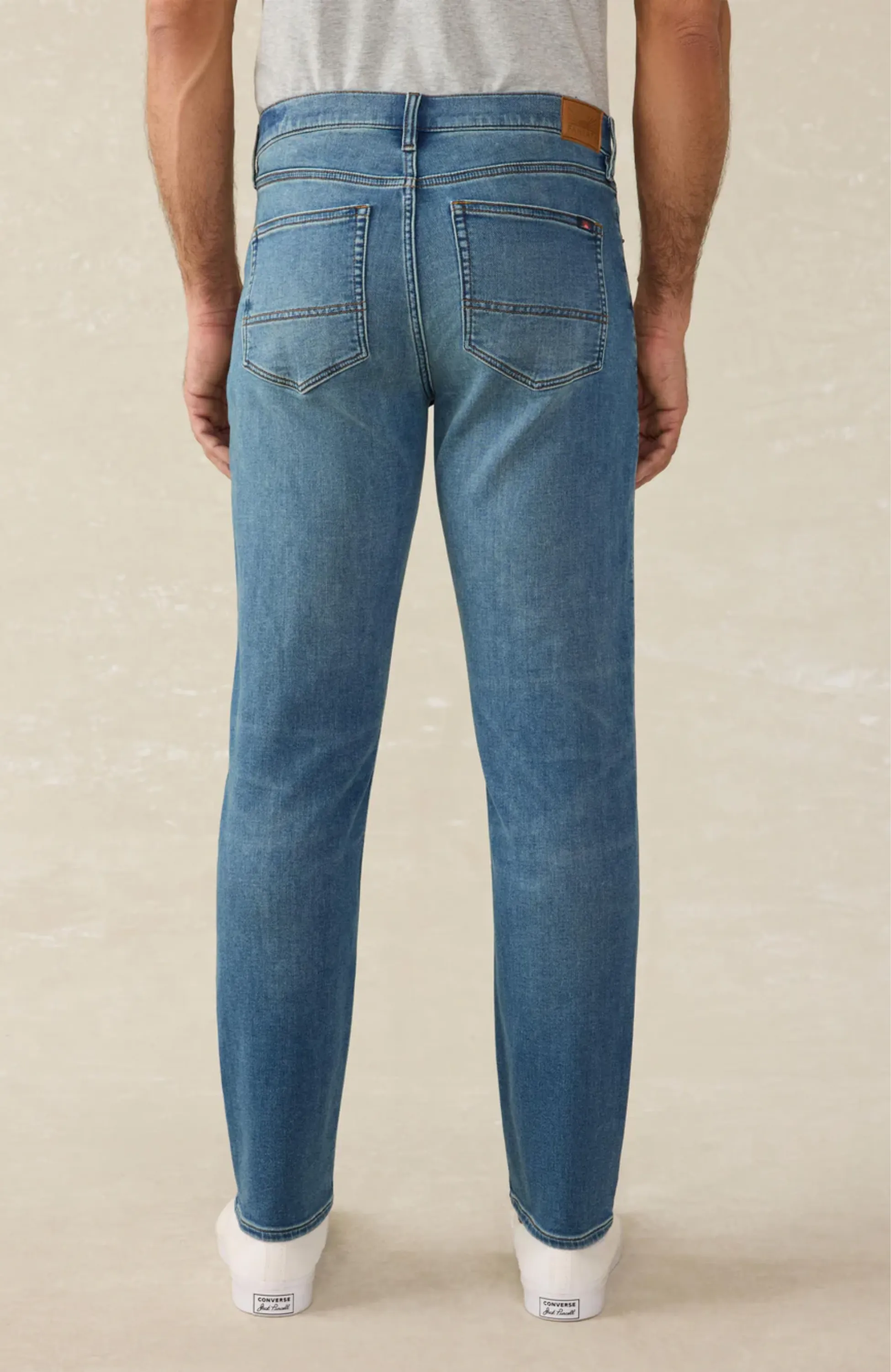 Faherty - Stretch Terry Indigo 5 Pocket