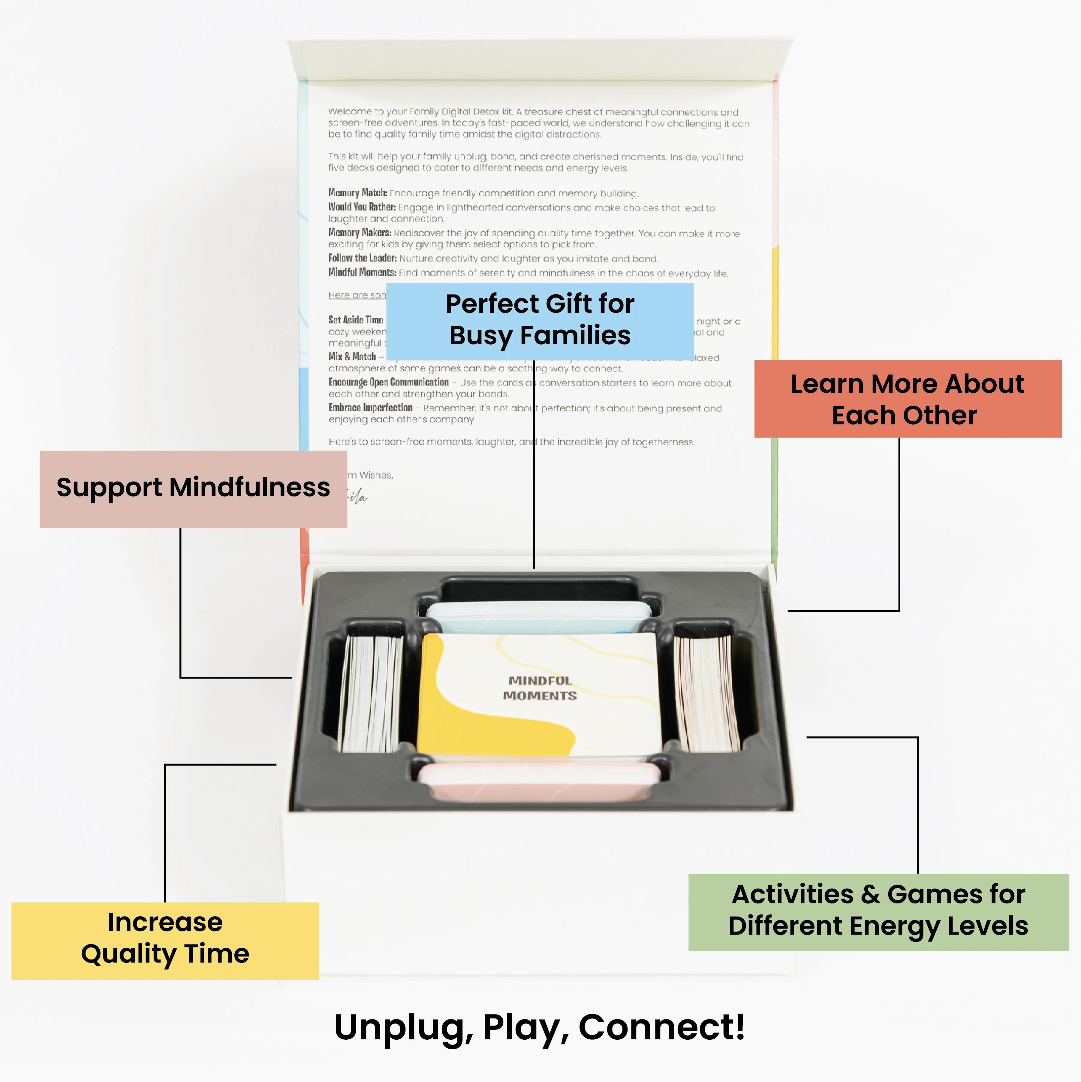 Family Digital Detox Kit | Family bonding activities