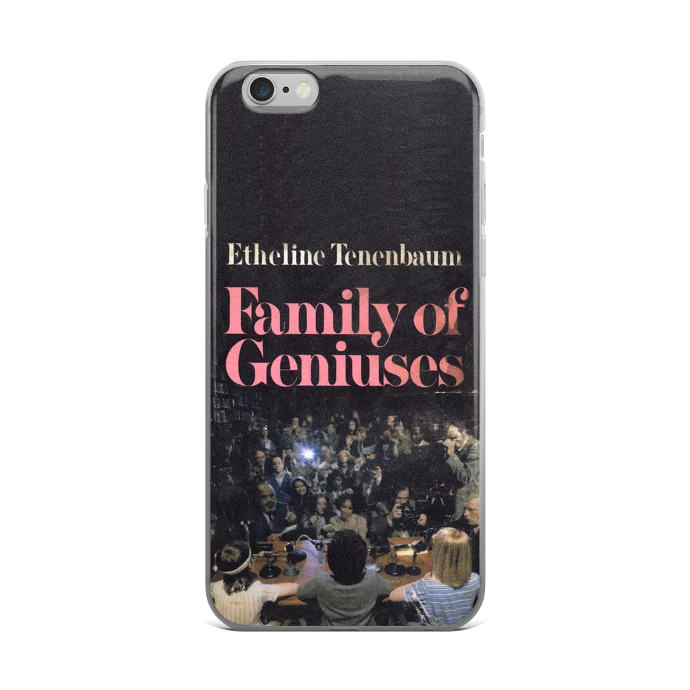 Family Of Geniuses iPhone Case