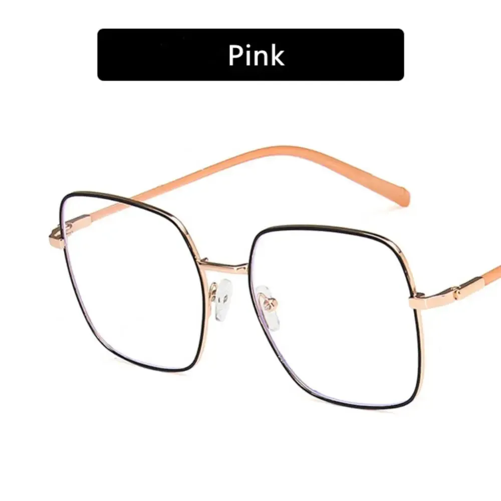 Fashion Square Double Bridges Eyeglasses Frame