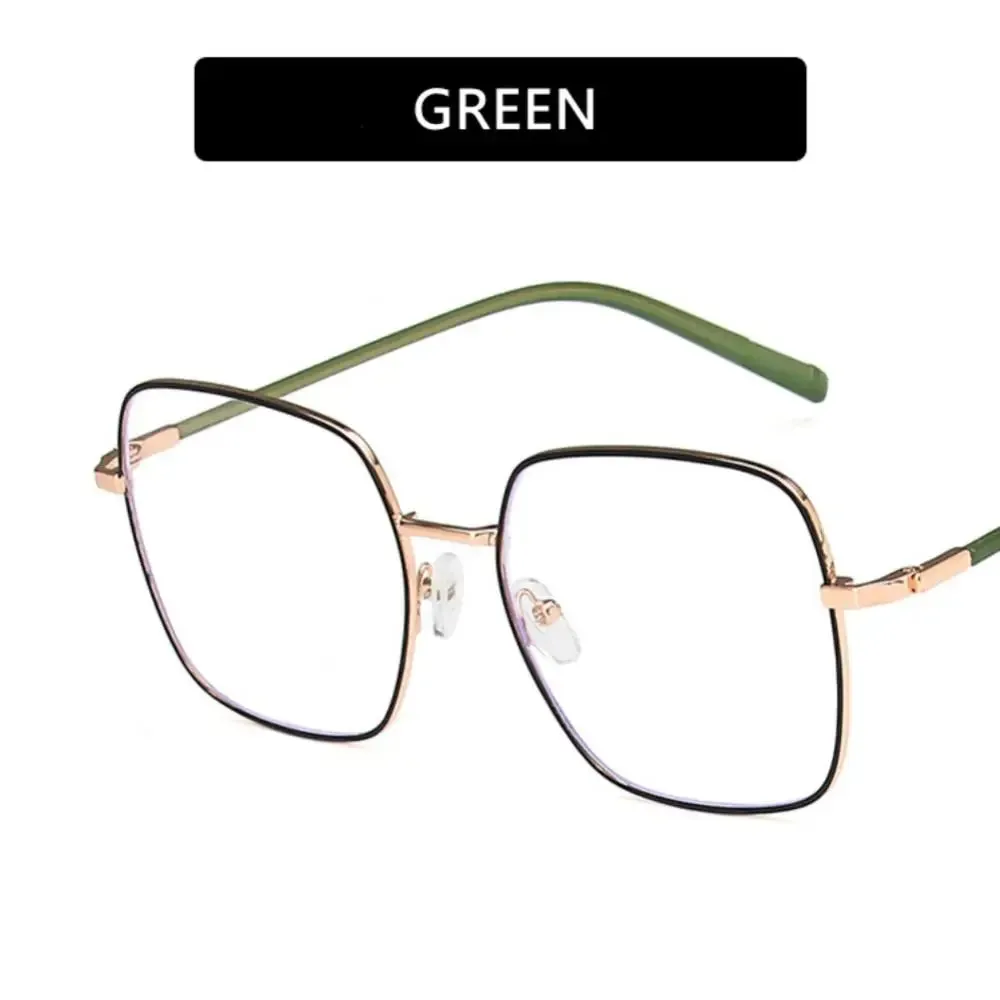 Fashion Square Double Bridges Eyeglasses Frame
