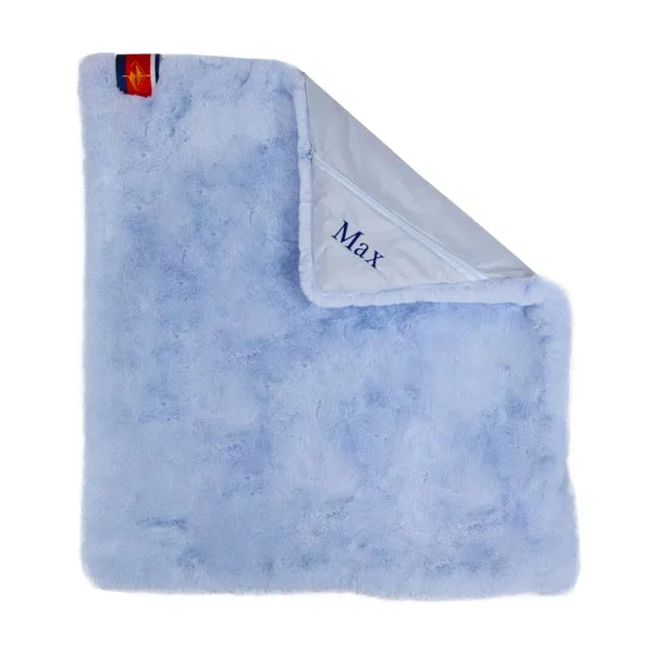 Faux Fur Baby Blanket - Assorted Colors