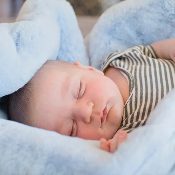 Faux Fur Baby Blanket - Assorted Colors