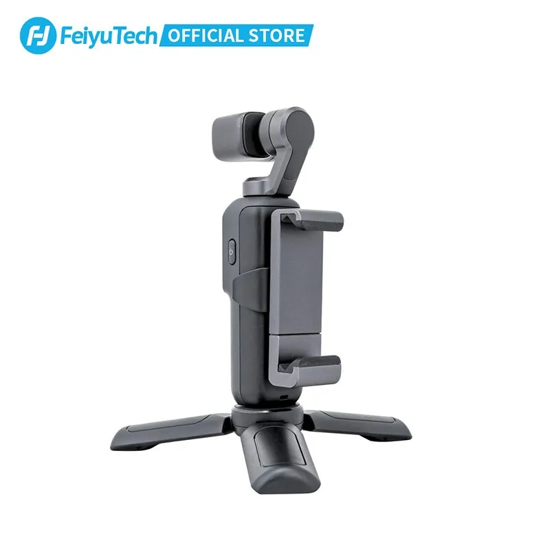 Feiyutech Official Feiyu Pocket Camera 6-Axis Stabilized Hybrid Stabilization 4K 60fps 270 Mins Handheld Gimbal Smart Track