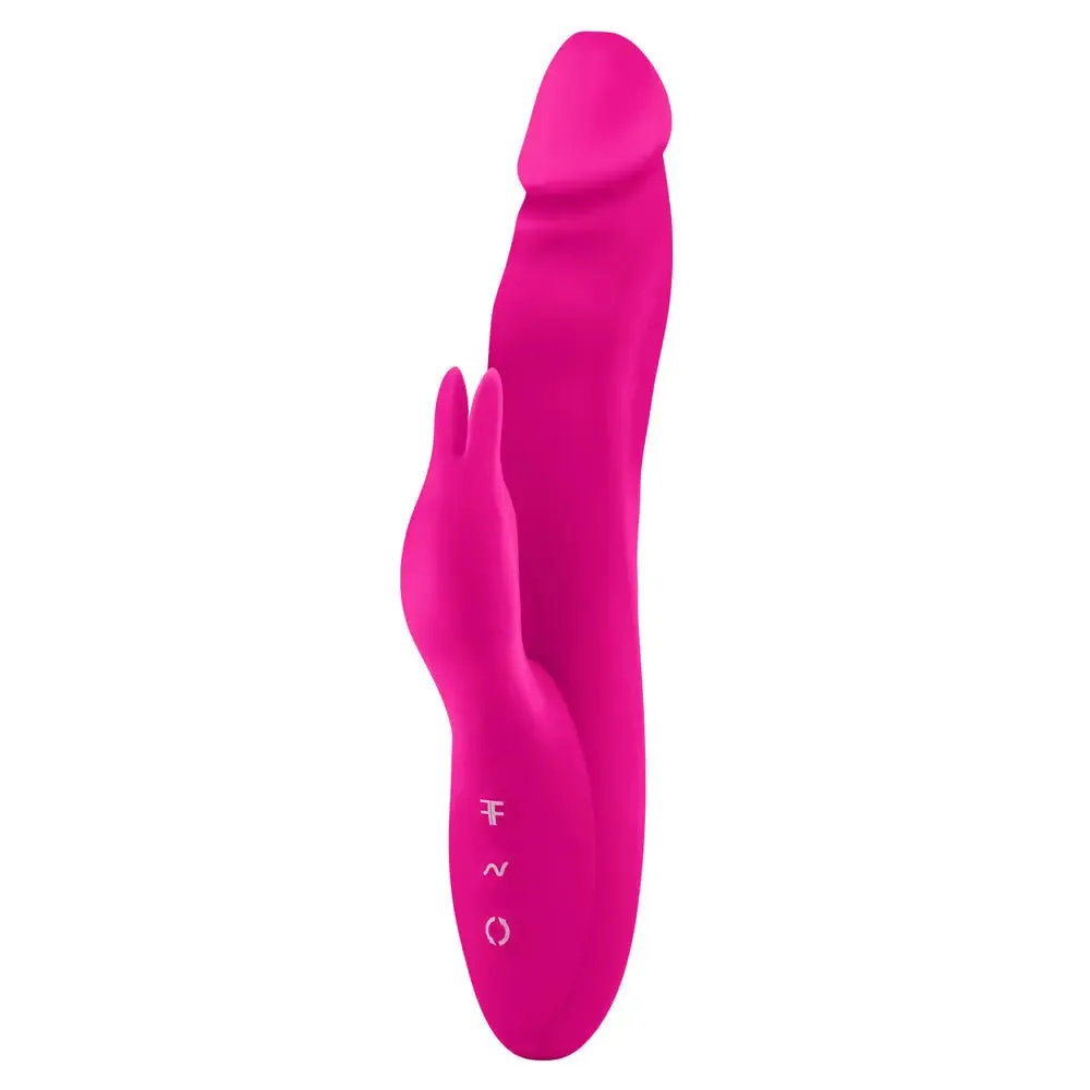 Femmefunn Silicone Pink Rechargeable Multi-speed Rabbit Vibrator