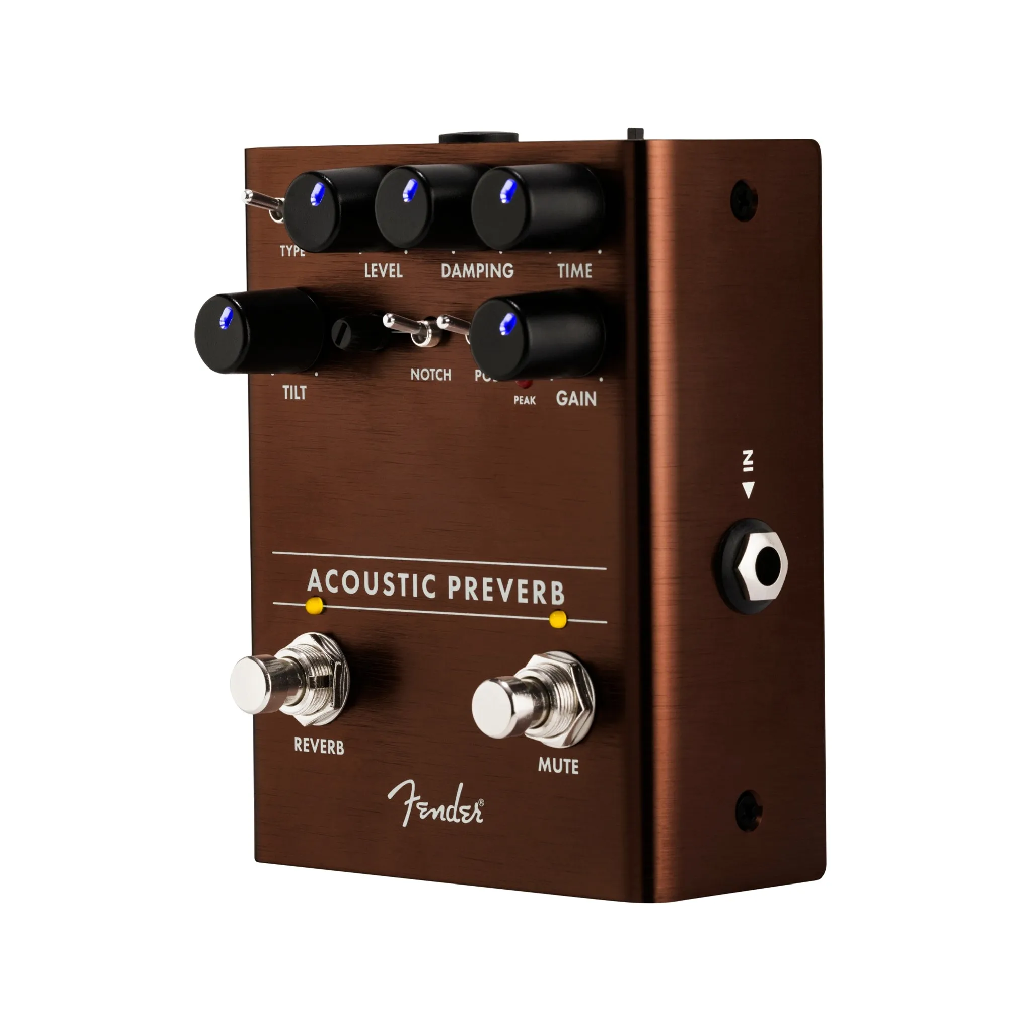 Fender Acoustic Preamp / Reverb Guitar Effects Pedal