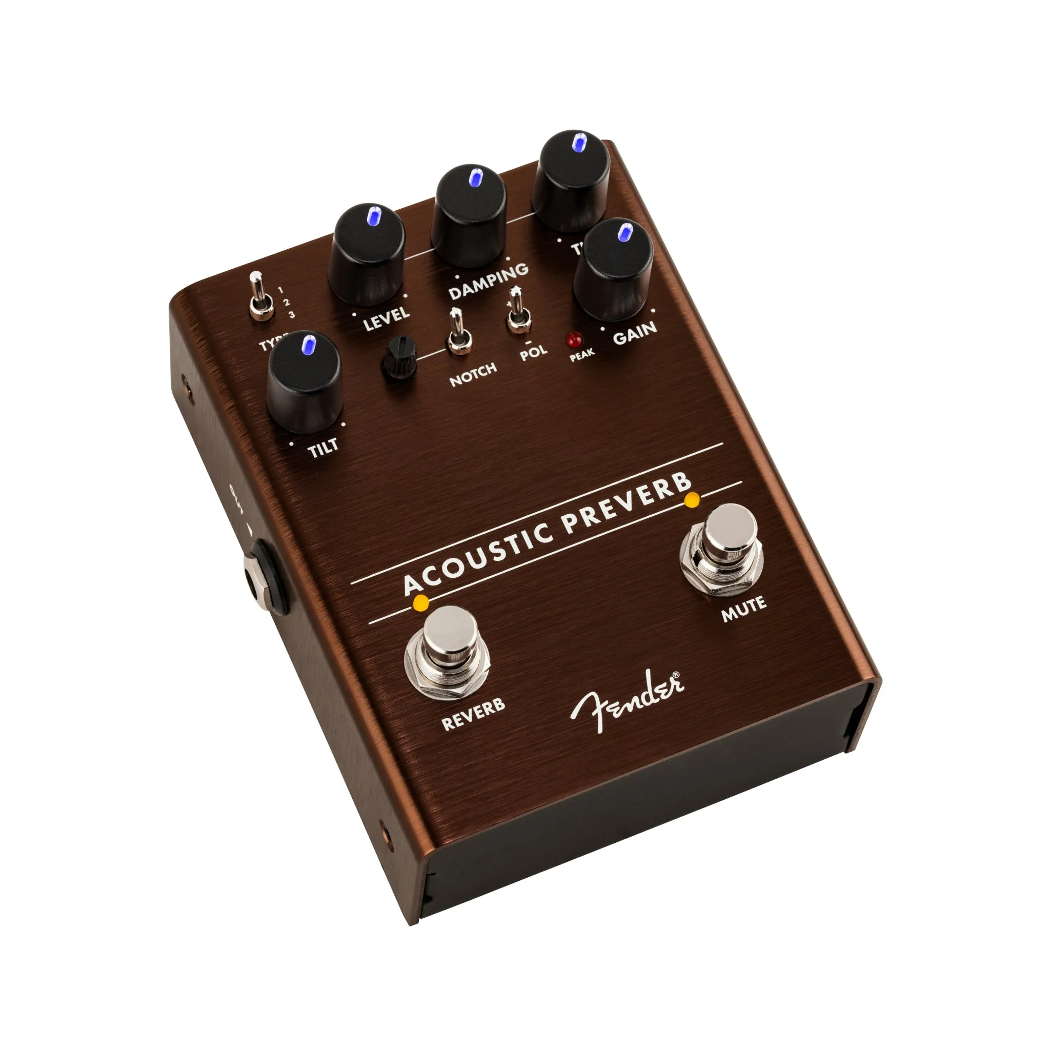 Fender Acoustic Preamp / Reverb Guitar Effects Pedal