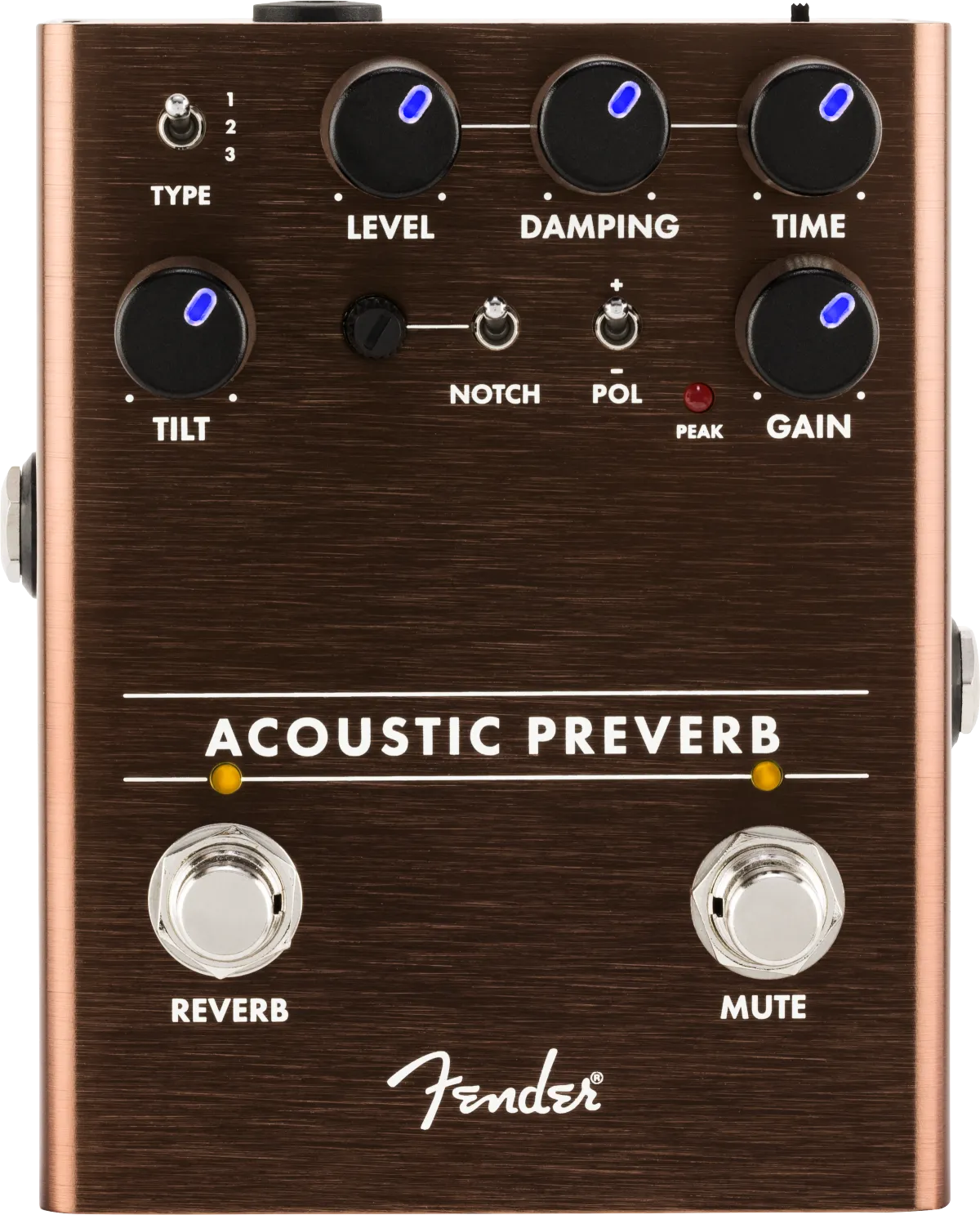 Fender Acoustic Preverb Pedal  -  Preamp/Reverb