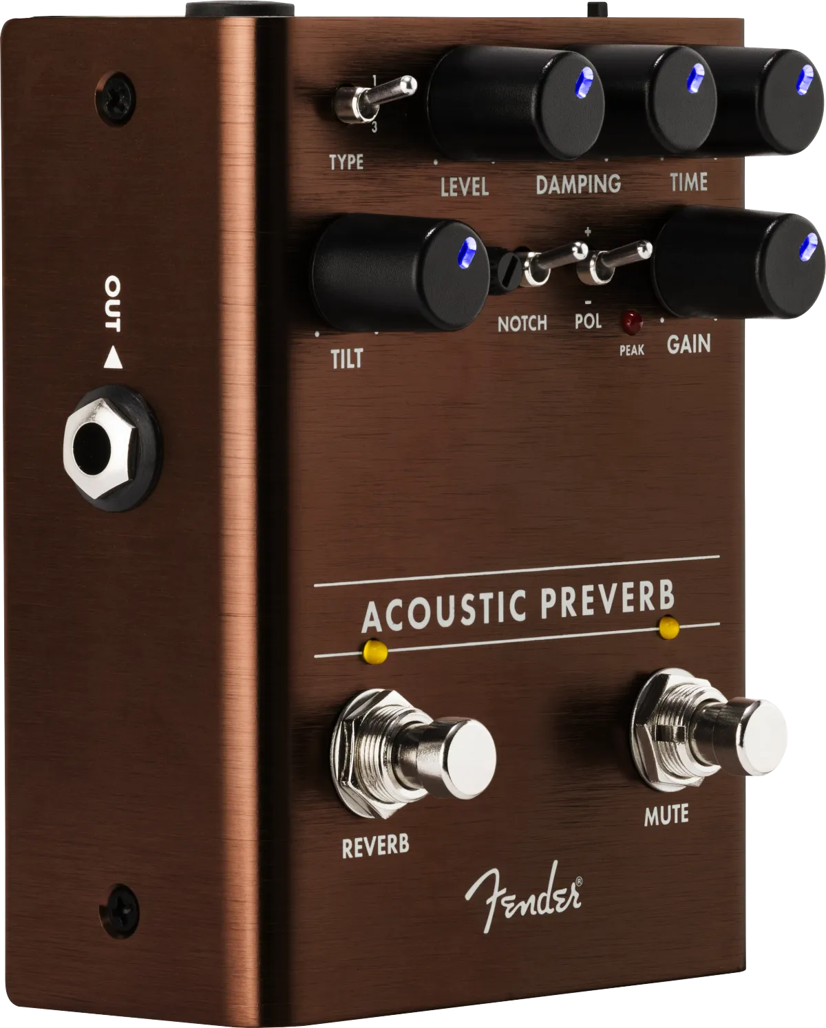 Fender Acoustic Preverb Pedal  -  Preamp/Reverb
