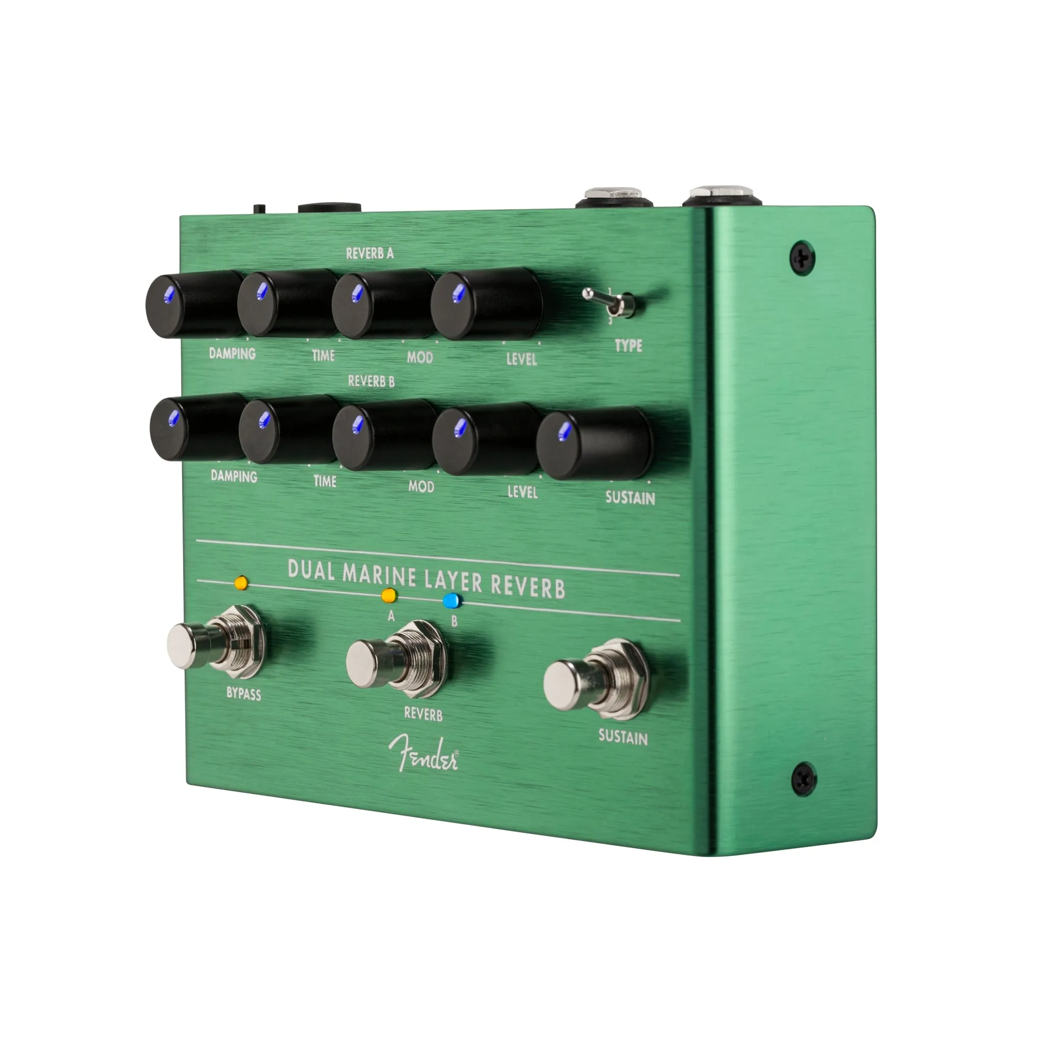 Fender Dual Marine Layer Reverb Guitar Effects Pedal